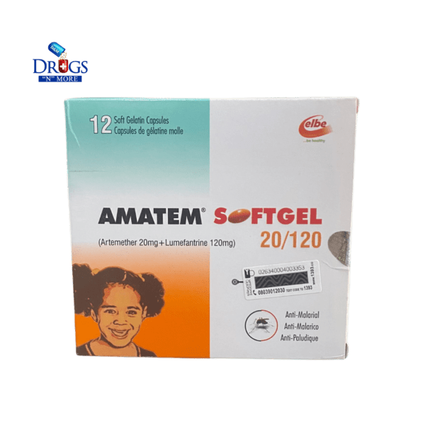 Amatem Softgel 20mg/120mg BY12