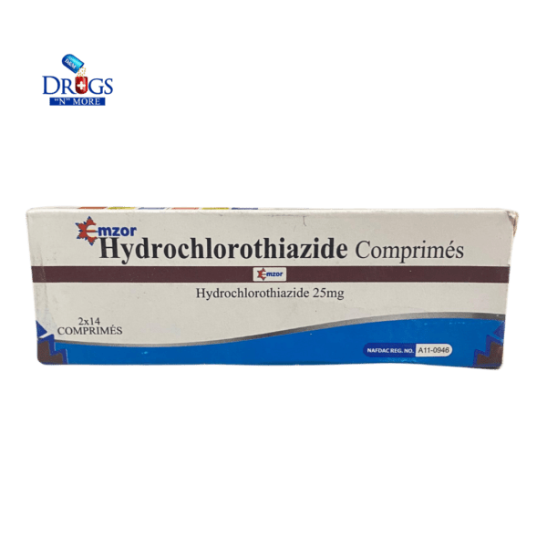 Emzor Hydrochlorothiazide 25mg