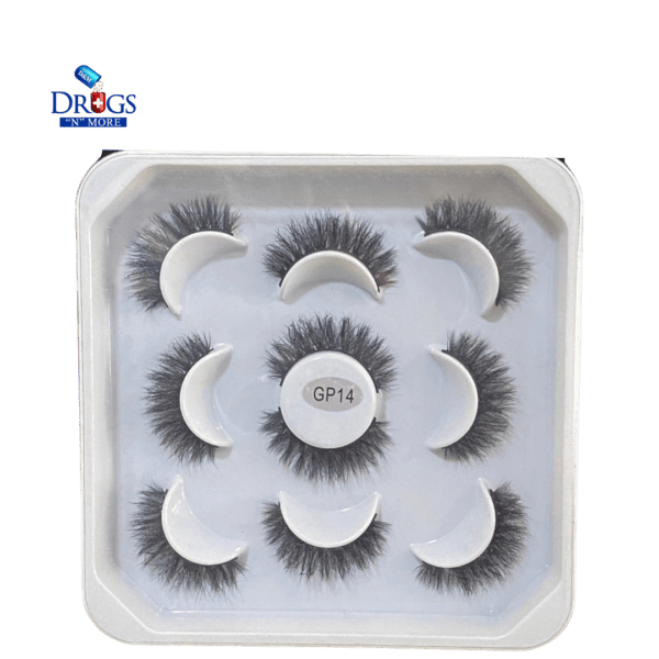 5 Pairs Eyelashes 3D Fluffy Natural Eyelashes