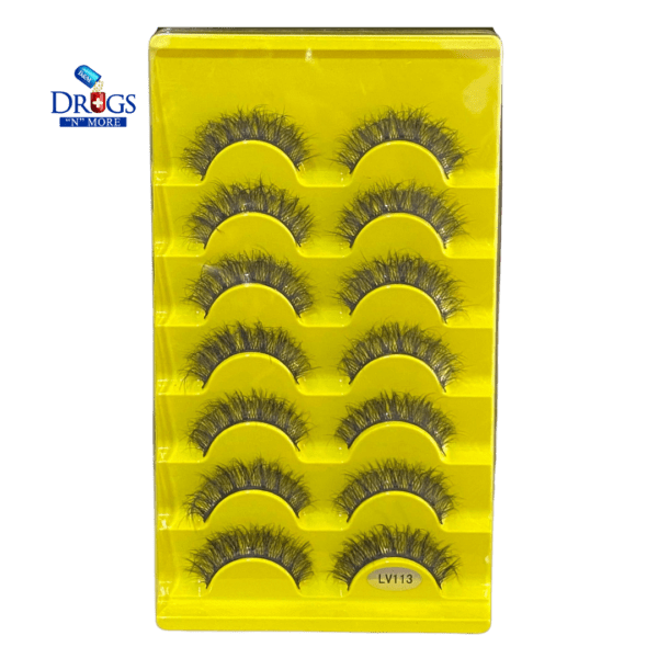 7 Pairs Eyelashes 3D Fluffy Natural Eyelashes