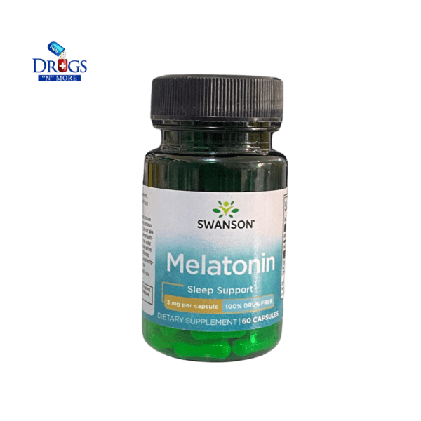 Swanson Melatonin - 60 Capsules
