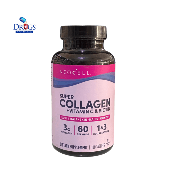 Neocell Super Collagen + Vitamin C & Biotin - 180 Tablets