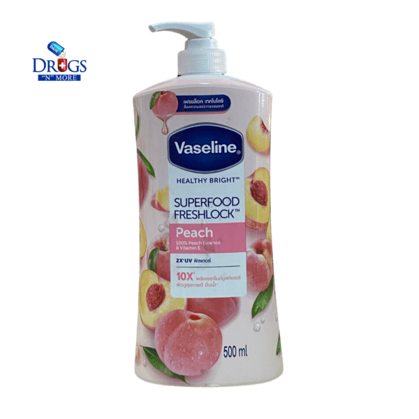 Vaseline Healthy Bright - Peach Body Lotion